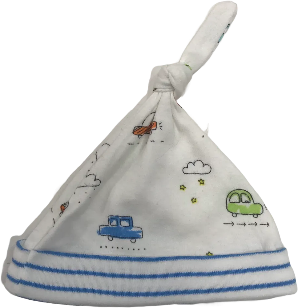 Fehér M&amp;Co. Sapka EU 56 / UK Újszülött / US Újszülött