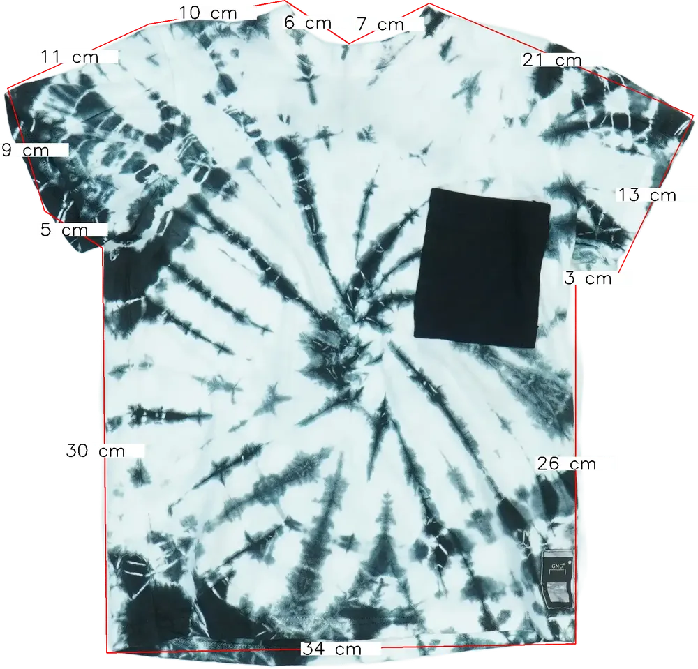 Többszínű Gang Póló EU 110 / UK 5 év / US 5 év/XS