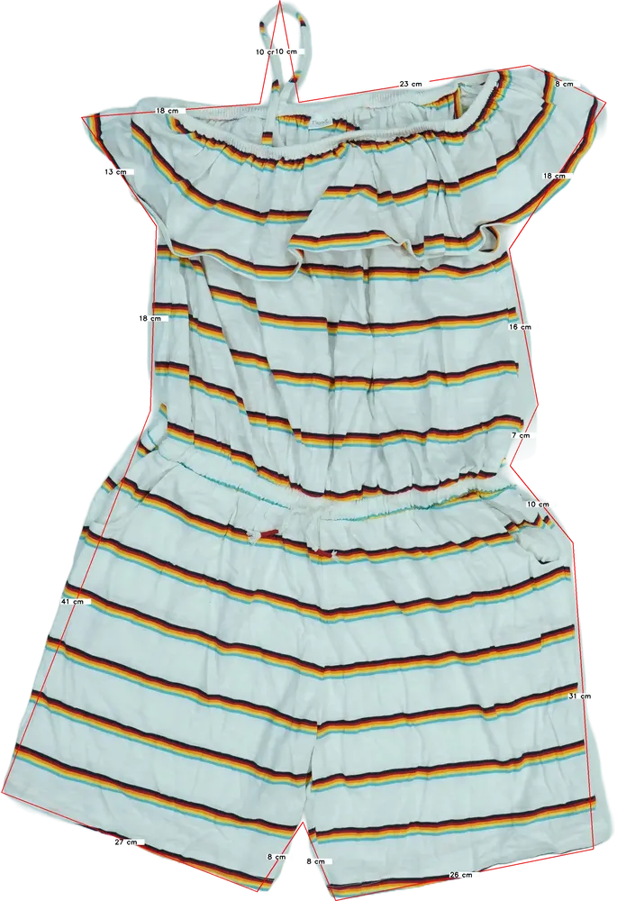 Fehér Next Playsuit / Jumpsuit EU 170 / UK 15 év / US XL