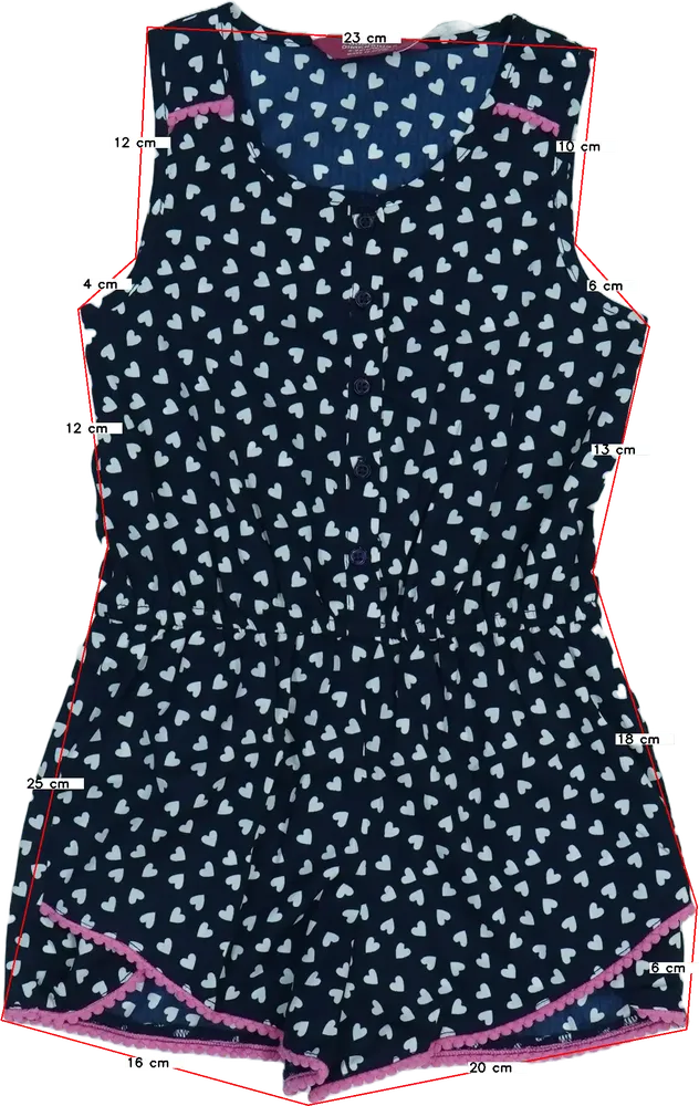 Kék Young Dimension Playsuit / Jumpsuit EU 110 / UK 5 év / US 5 év/XS