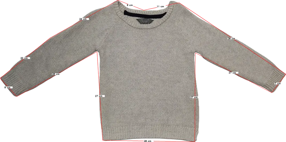 Szürke Primark Kötött pulcsi EU 86 / UK 12-18 hónap / US 18 hónap