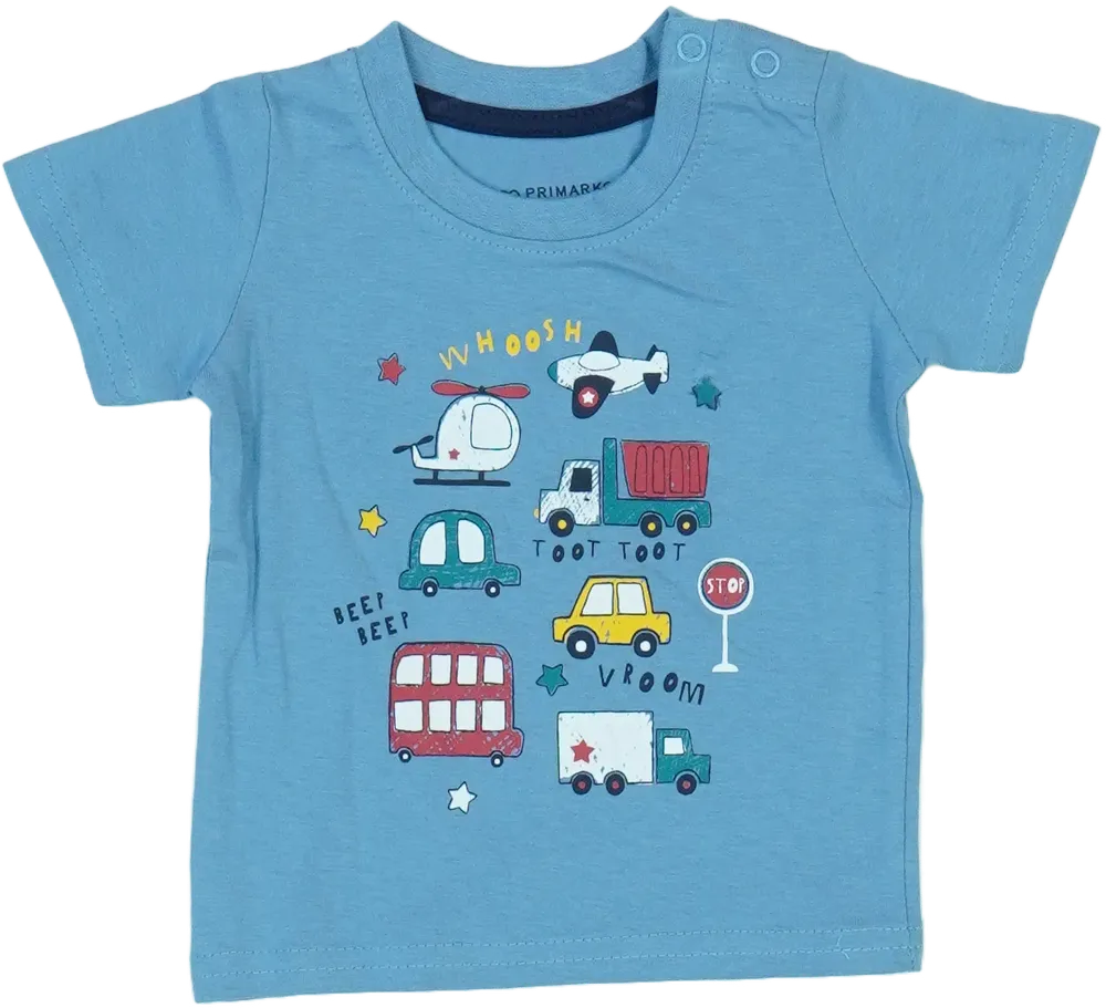 Kék Primark Póló EU 68 / UK 3-6 hónap / US 3-6 hónap