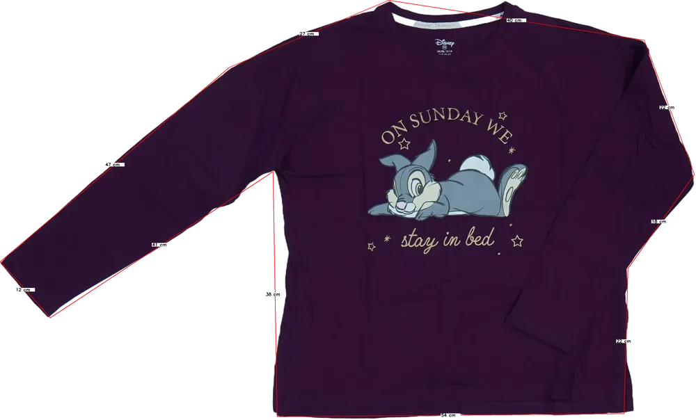 Lila Disney Pizsama felső EU 42
