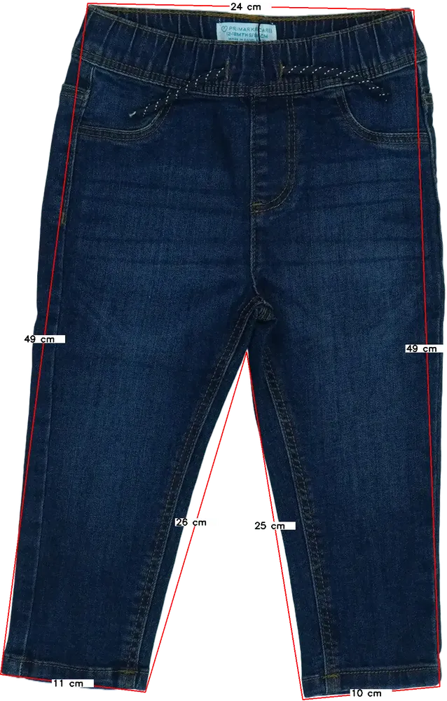 Kék Primark Farmernadrág EU 86 / UK 12-18 hónap / US 18 hónap