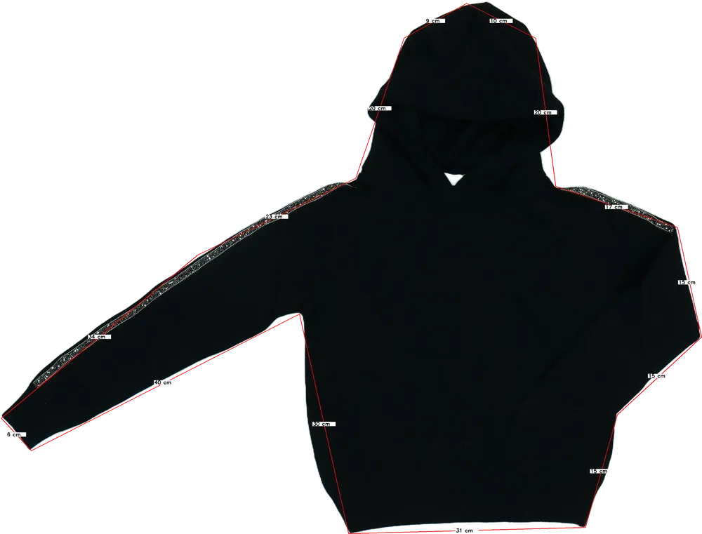 Fekete Primark Kapucnis pulóver EU 152 / UK 12 év / US 12 év/L