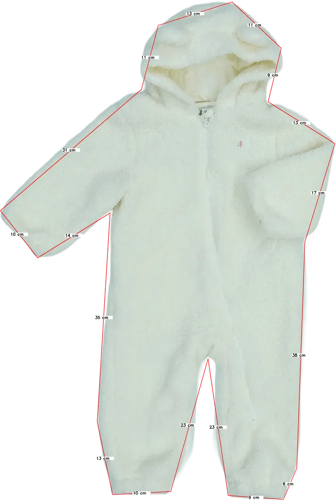 Fehér Primark Baby overál EU 92 / UK 2 év / US 2T