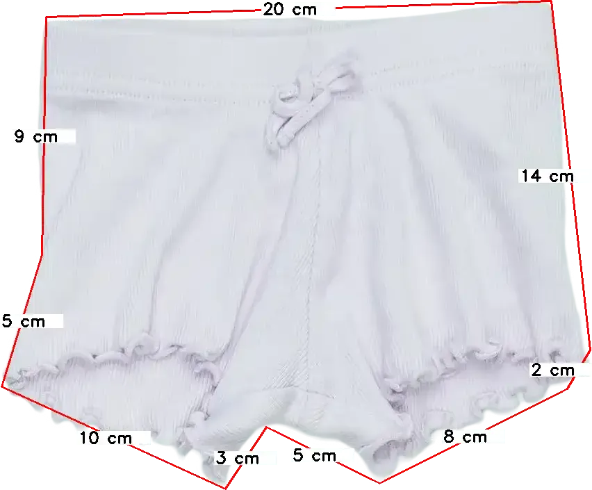 Lila Primark Rövidnadrág EU 62 / UK 0-3 hónap / US 0-3 hónap