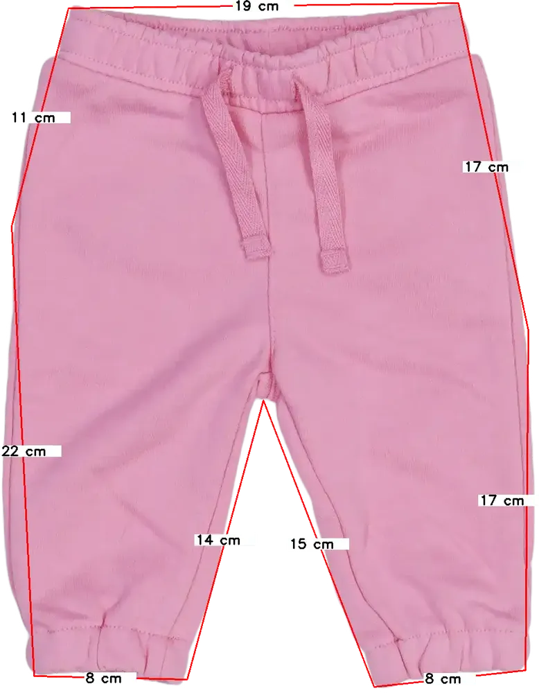 Rózsaszín Primark Melegítőnadrág EU 68 / UK 3-6 hónap / US 3-6 hónap