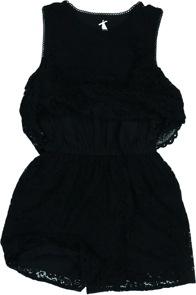Fekete Next Playsuit / Jumpsuit EU 170 / UK 15 év / US XL
