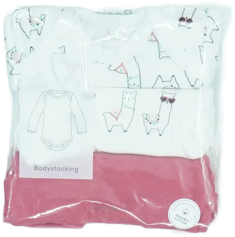 Multicoloured Name it Multipack - Bodysuits EU 56 / UK Newborn / US Newborn