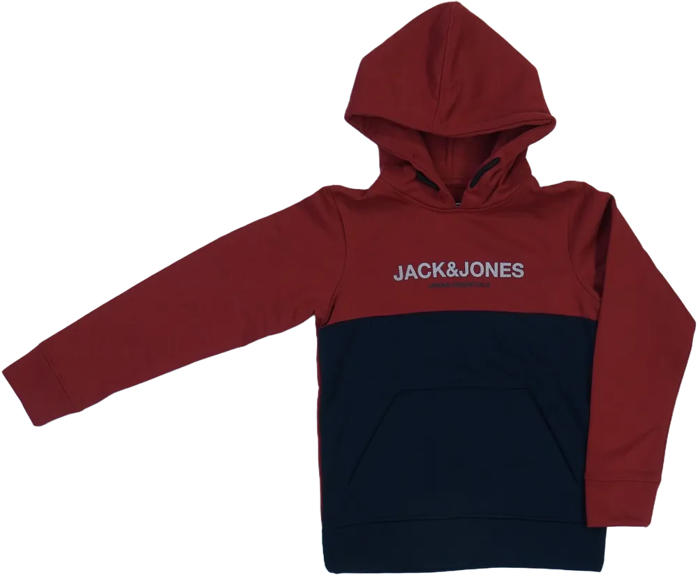Többszínű Jack&amp;Jones Kapucnis pulóver EU 140 / UK 10 év / US 10 év/L