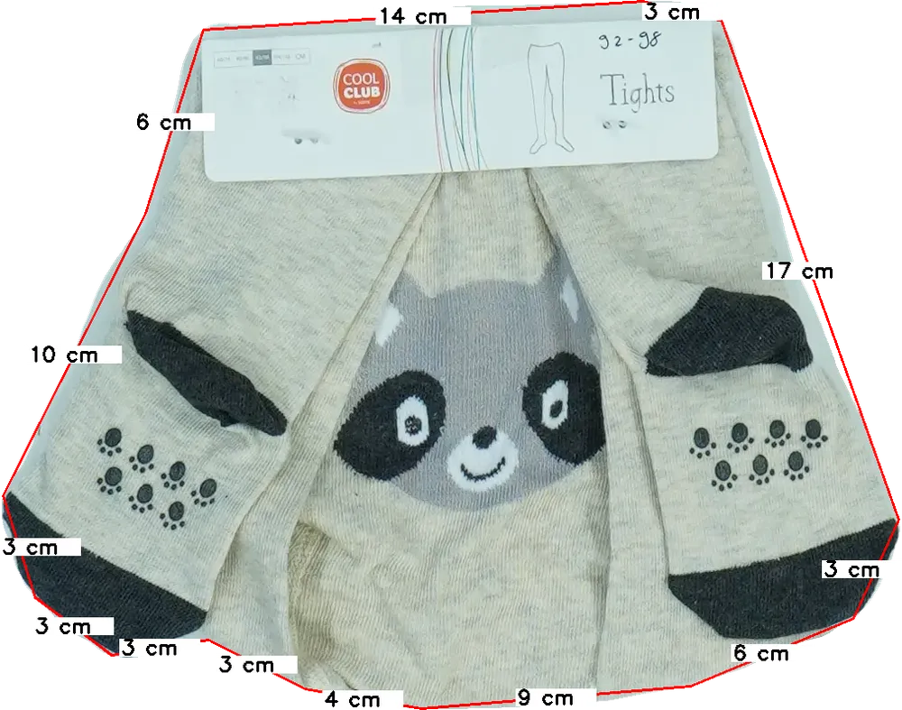 Barna Cool Club Harisnya EU 98 / UK 3 év / US 3T