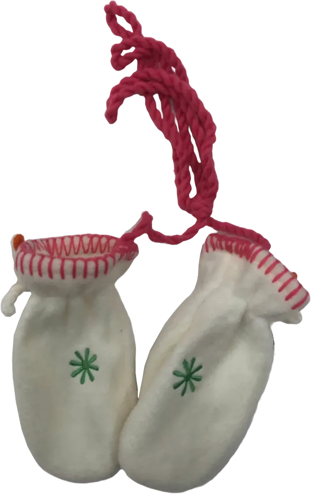 Fehér Mariquita Kesztyű (1-ujjas) EU 80 / UK 9-12 hónap / US 12 hónap