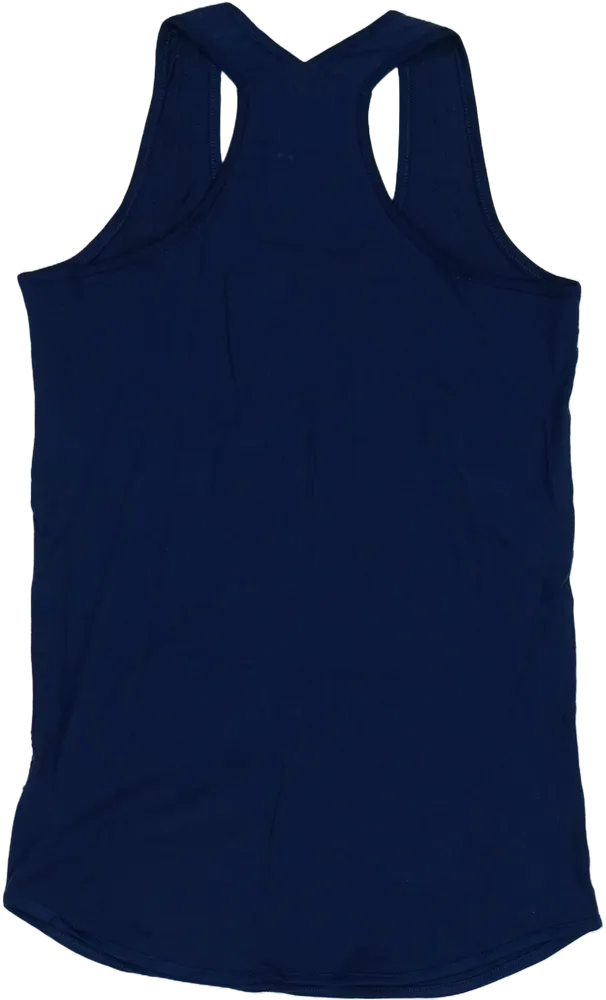 Kék Young Dimension Lányka / Női ujjatlan póló / top EU 152 / UK 12 év / US 12 év/L