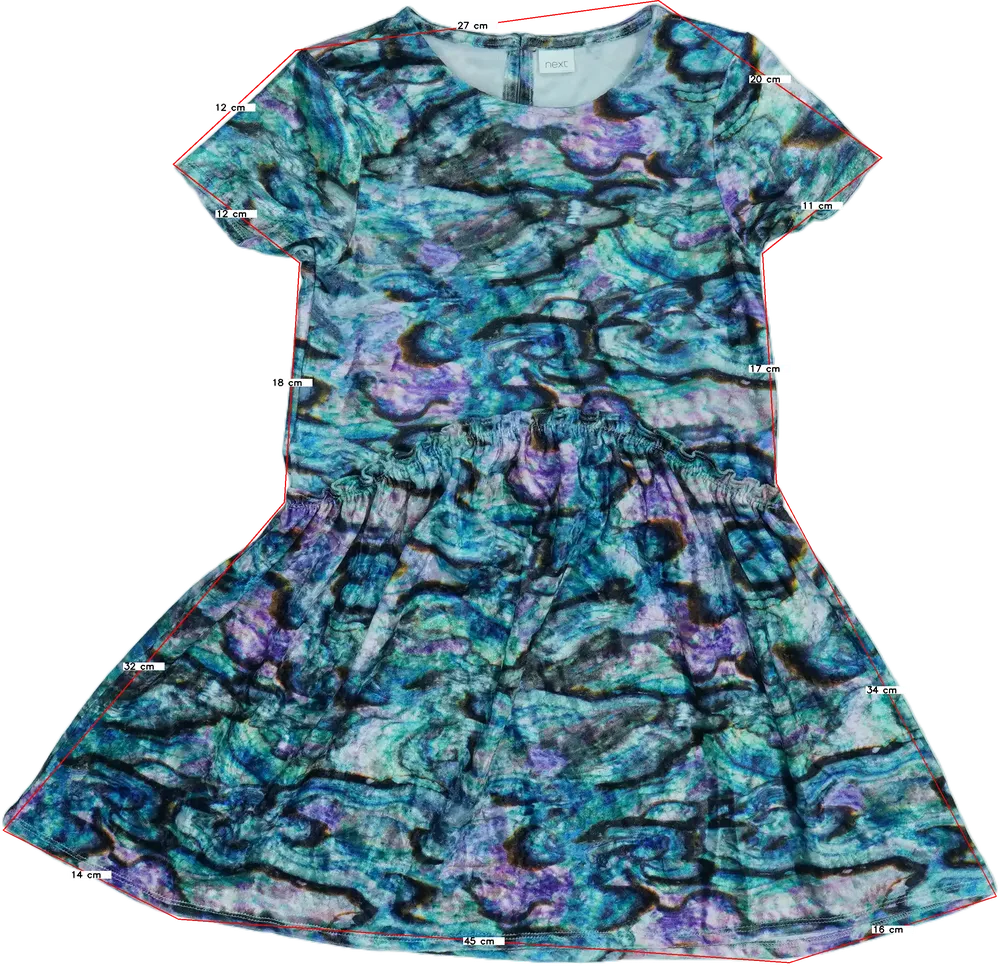 Többszínű Next Ruha EU 134 / UK 9 év / US 9 év/L