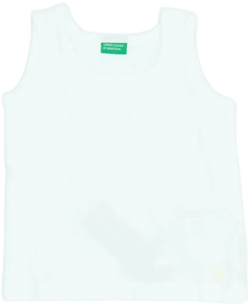 Fehér Benetton Fiú / Férfi trikó EU 56 / UK Újszülött / US Újszülött