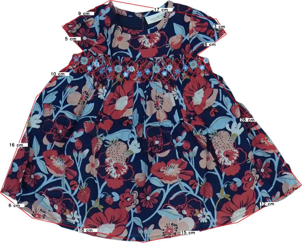 Kék Next Ruha EU 56 / UK Újszülött / US Újszülött