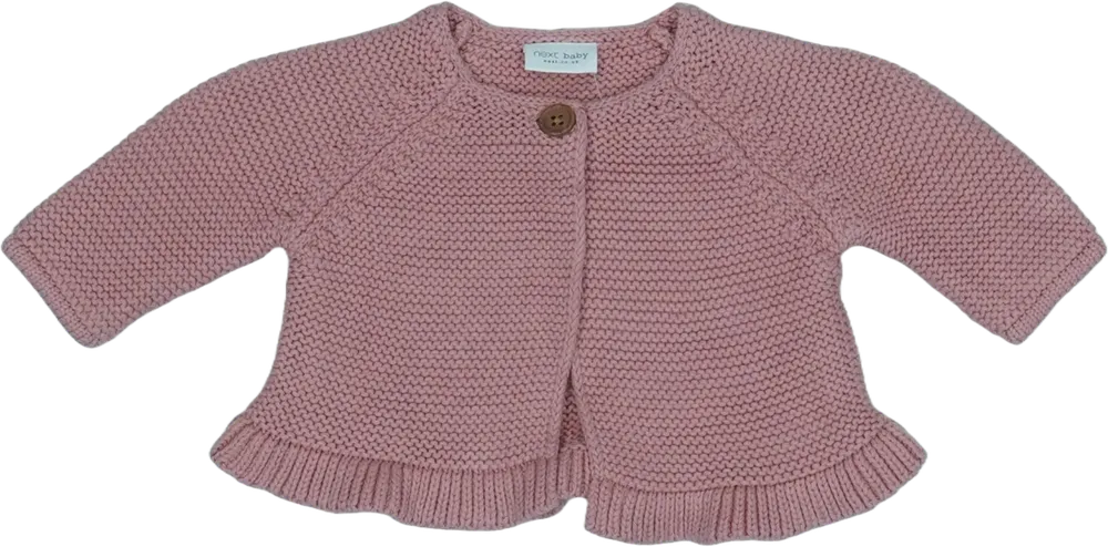 Rózsaszín Next Kardigán EU 56 / UK Újszülött / US Újszülött