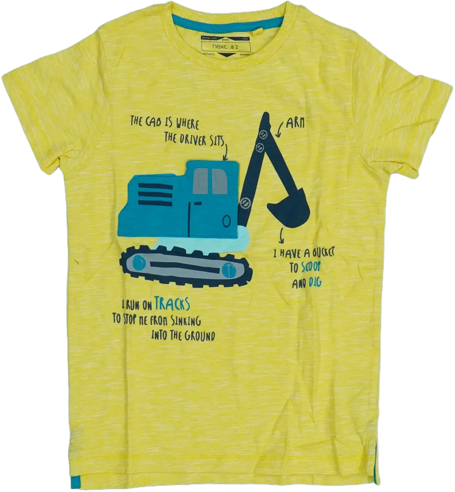 Sárga Next Póló EU 122 / UK 7 év / US 7 év/M