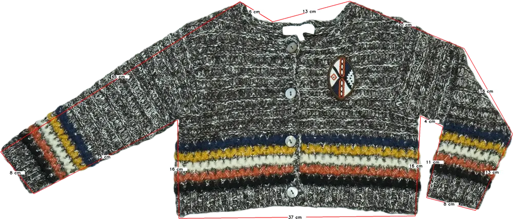 Barna Bass10 Bolero EU 116 / UK 6 év / US 6 év/S