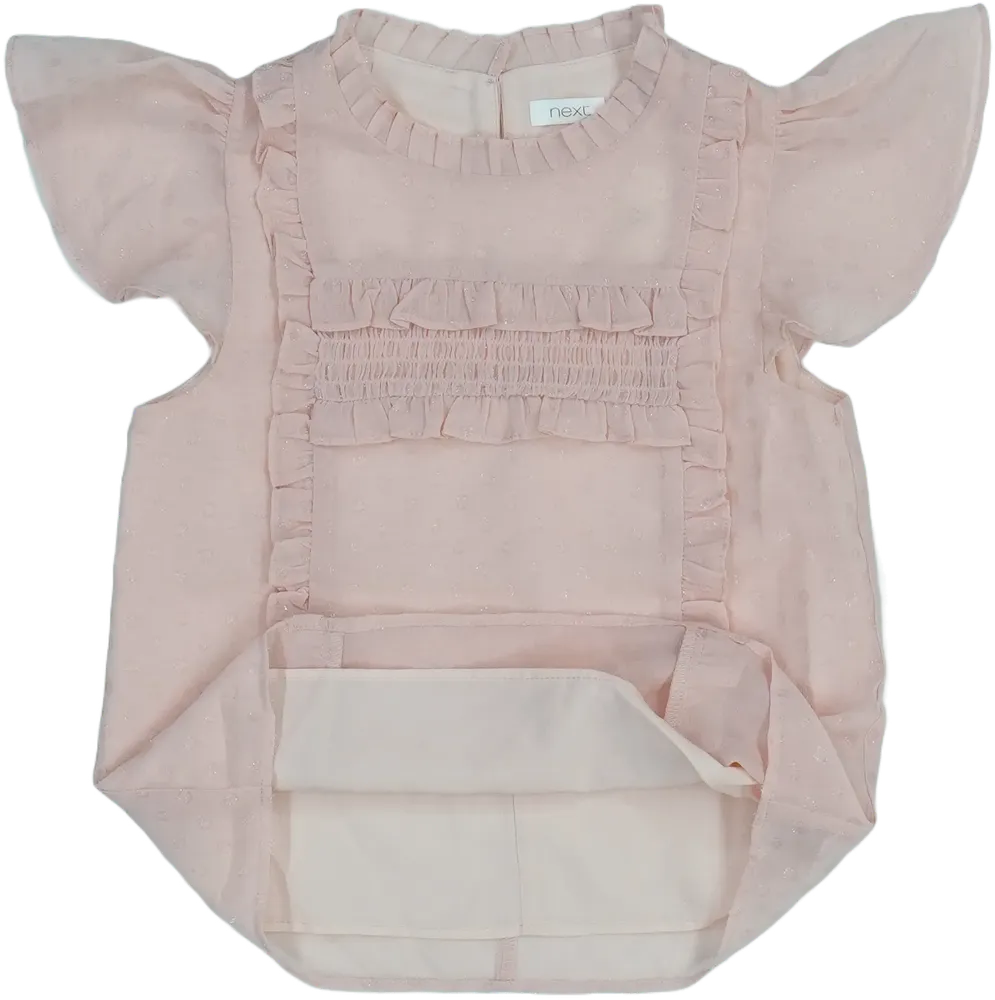 Rózsaszín Next Blúz EU 116 / UK 6 év / US 6 év/S