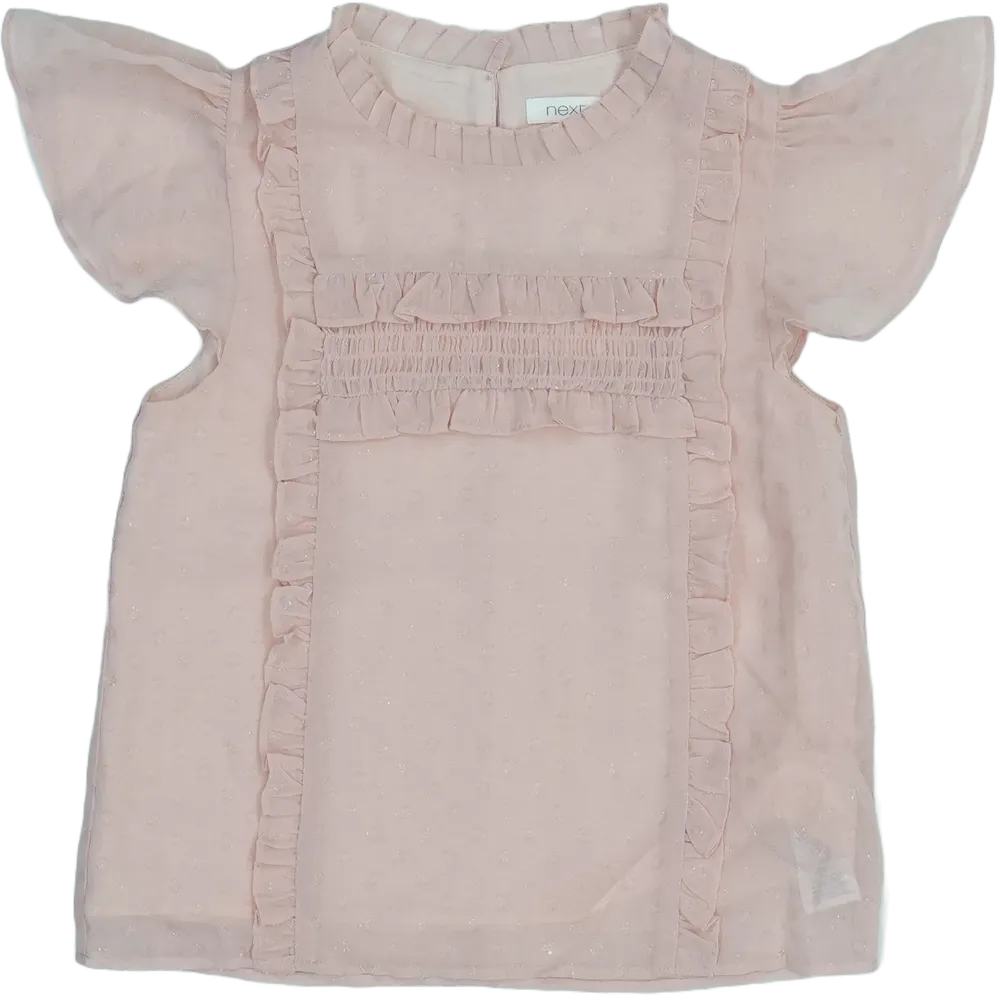 Rózsaszín Next Blúz EU 116 / UK 6 év / US 6 év/S