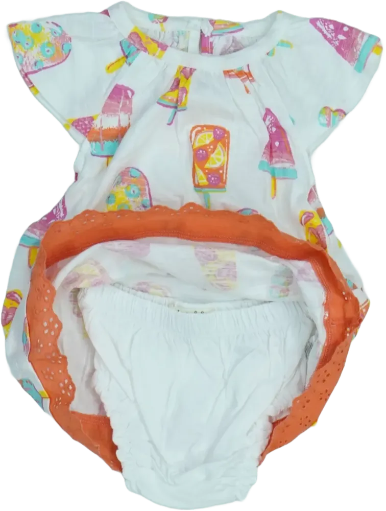 Fehér Hatley Ruha EU 68 / UK 3-6 hónap / US 3-6 hónap