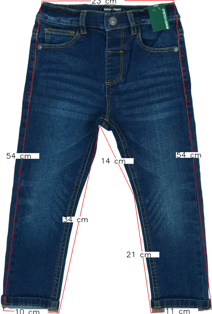 Kék Next Farmernadrág EU 98 / UK 3 év / US 3T