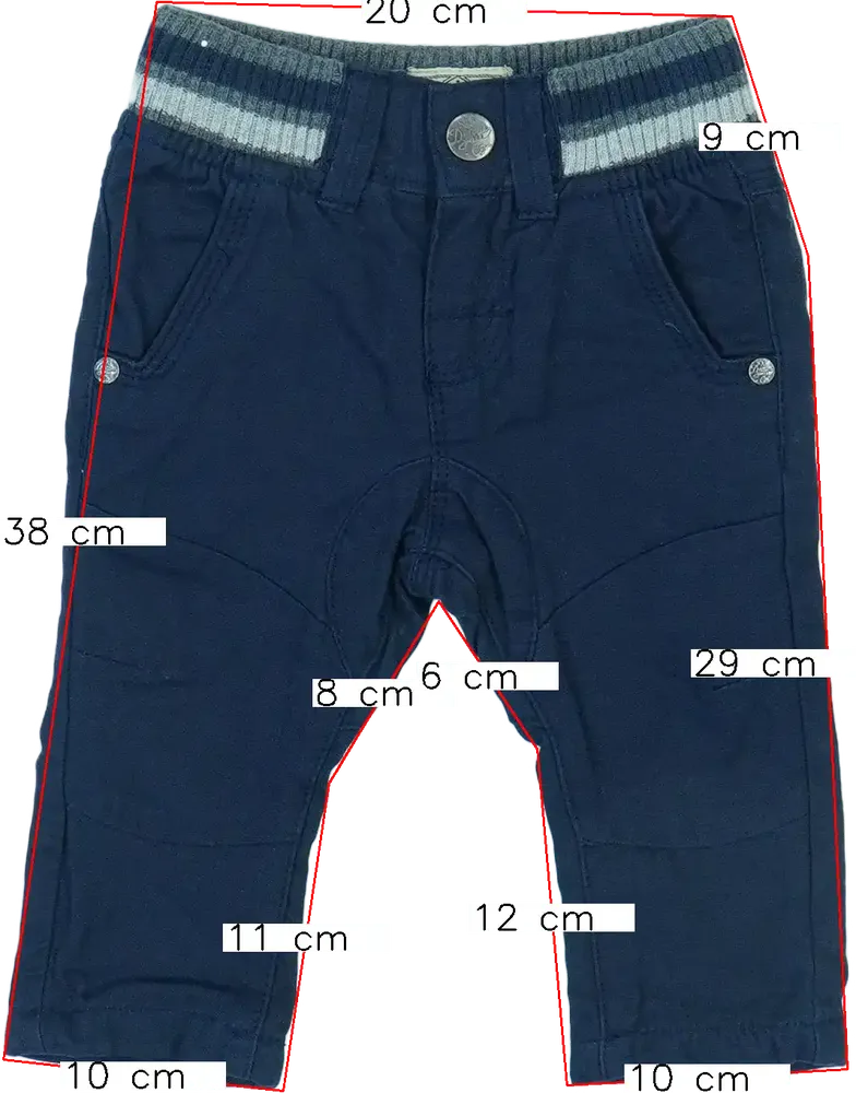 Kék Next Hosszúnadrág EU 68 / UK 3-6 hónap / US 3-6 hónap