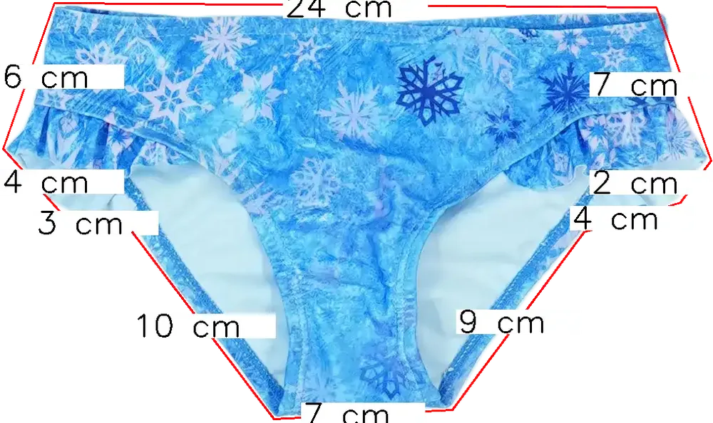 Kék Disney Bikini alsó EU 104 / UK 4 év / US 4T/XS