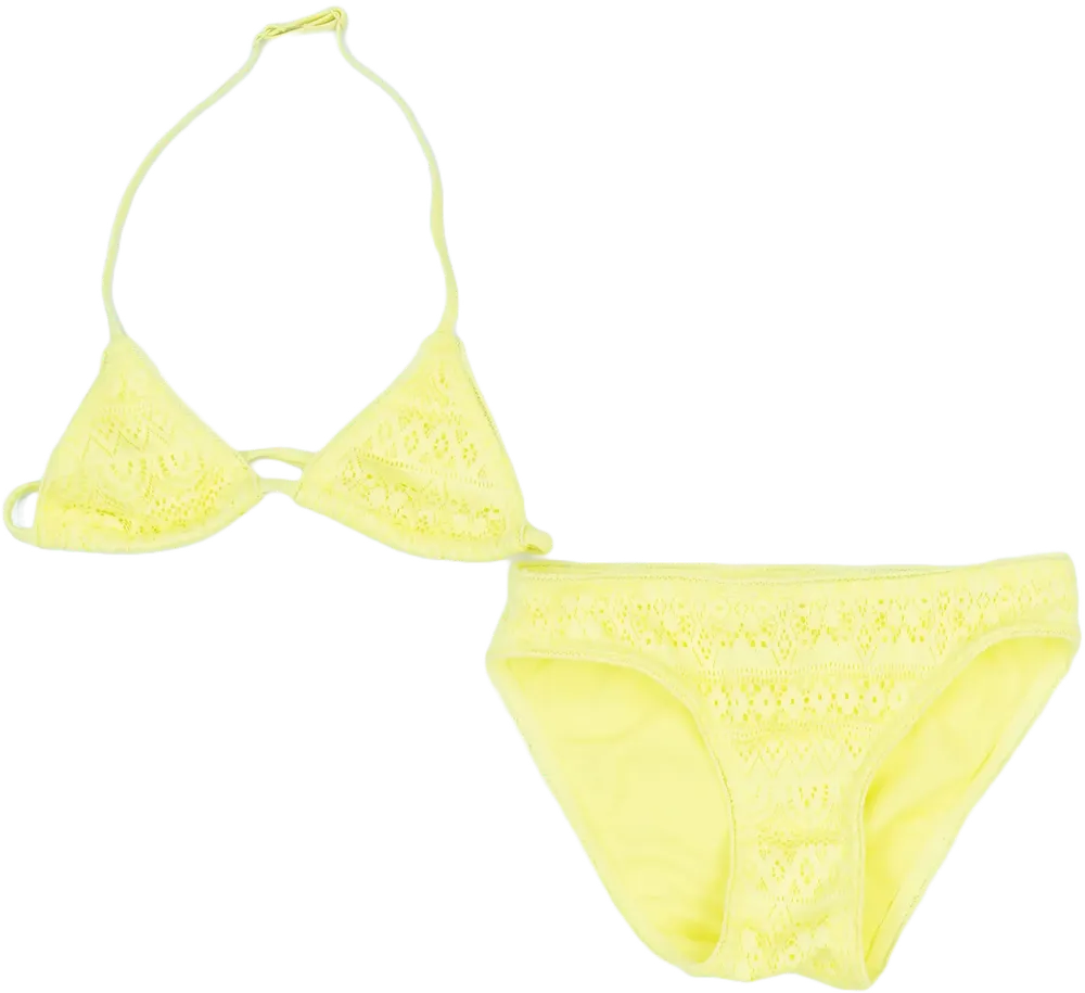 Sárga Cubusas Bikini EU 140 / UK 10 év / US 10 év/L