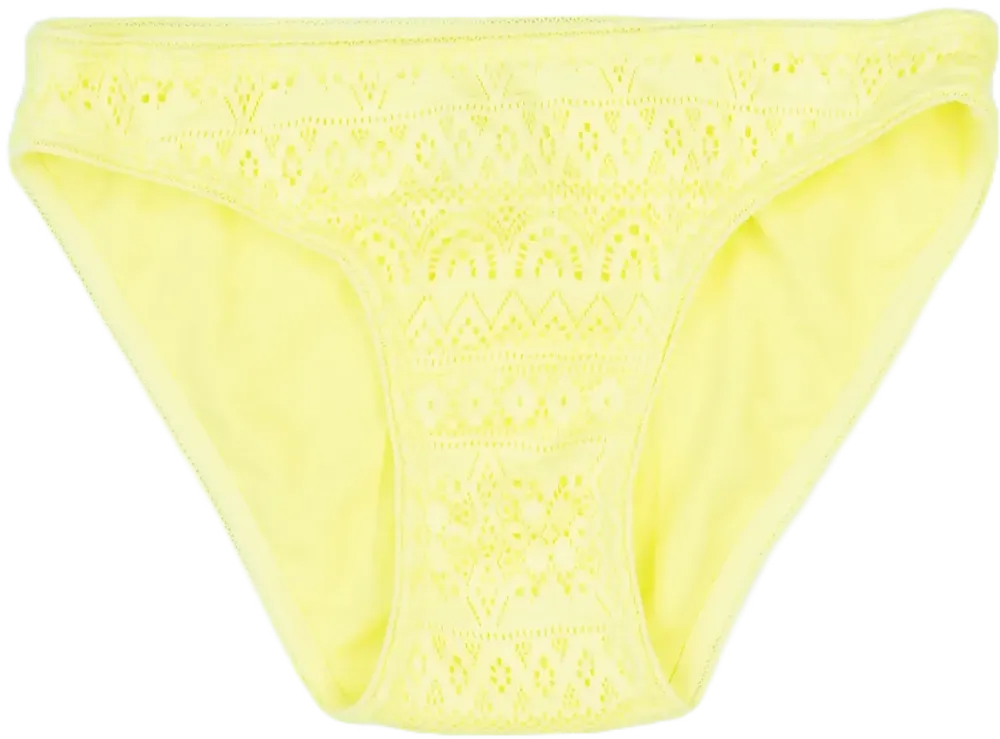 Sárga Cubusas Bikini alsó EU 164 / UK 14 év / US 14 év/XL