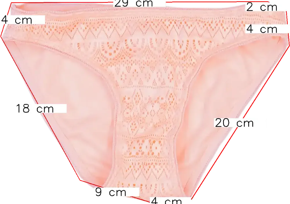 Rózsaszín Cubusas Bikini alsó EU 164 / UK 14 év / US 14 év/XL