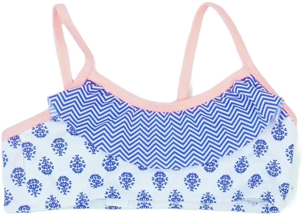 Lila Cubusas Bikini felső EU 116 / UK 6 év / US 6 év/S