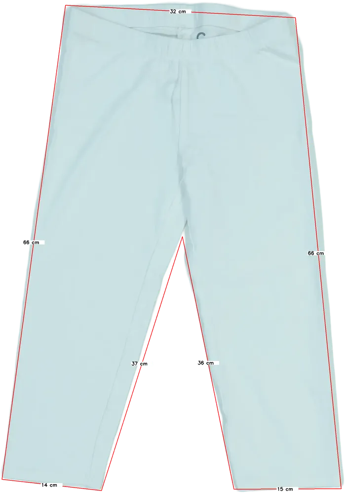 Fehér Cubusas Leggings EU 164 / UK 14 év / US 14 év/XL