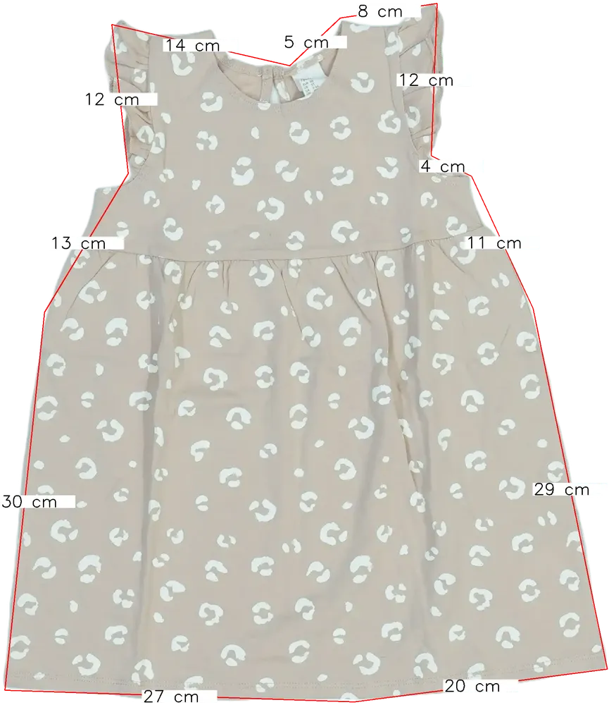 Rózsaszín H&amp;M Ruha EU 98 / UK 3 év / US 3T