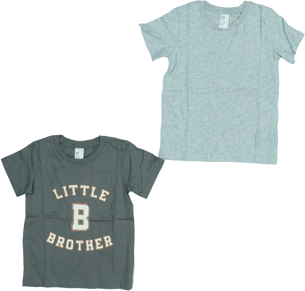 Szürke H&amp;M Csomag - Pólók EU 98 / UK 3 év / US 3T