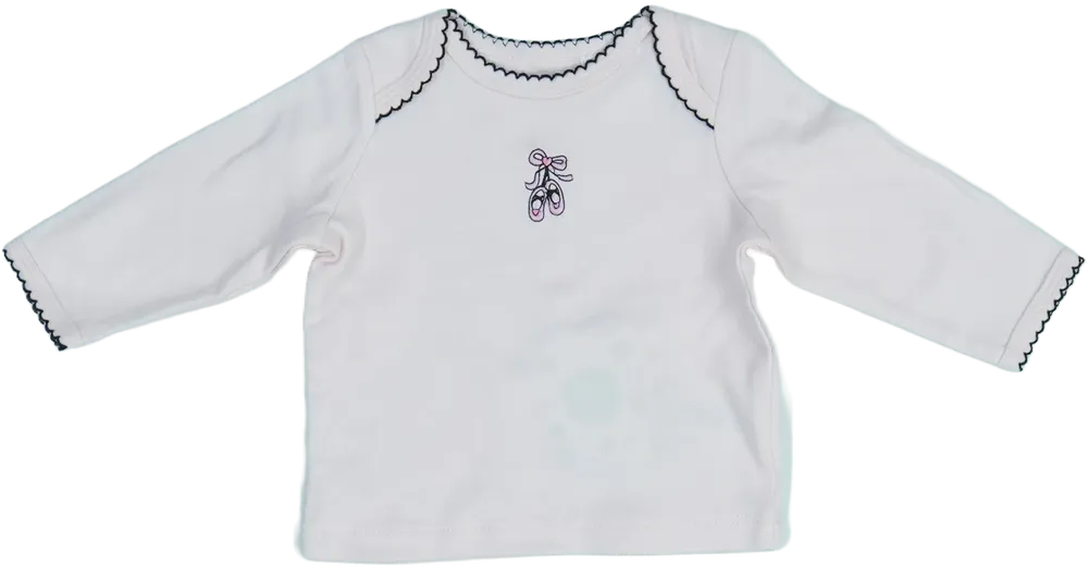 Pink Little Me Long sleeve top EU 62 / UK 0-3 months / US 0-3 months