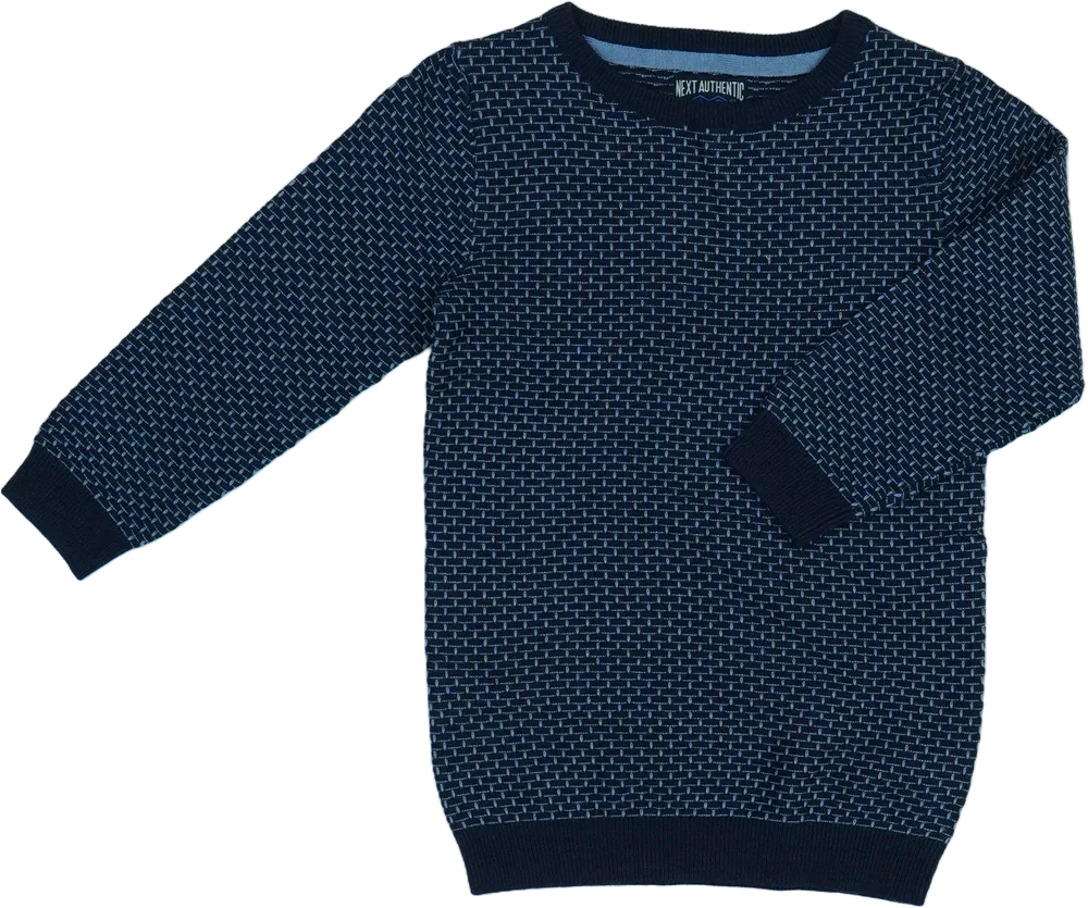 Kék Next Kötött pulcsi EU 104 / UK 4 év / US 4T/XS
