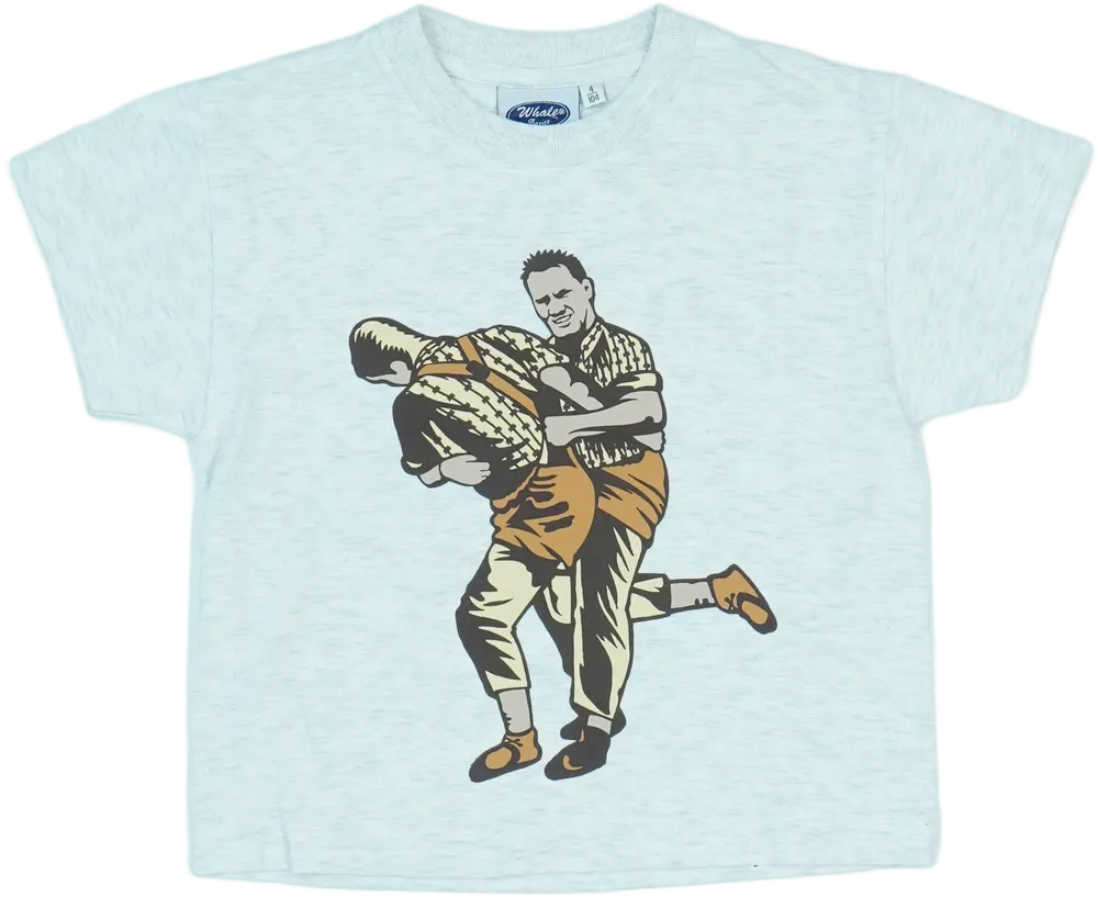 Szürke Whale basics Póló EU 104 / UK 4 év / US 4T/XS