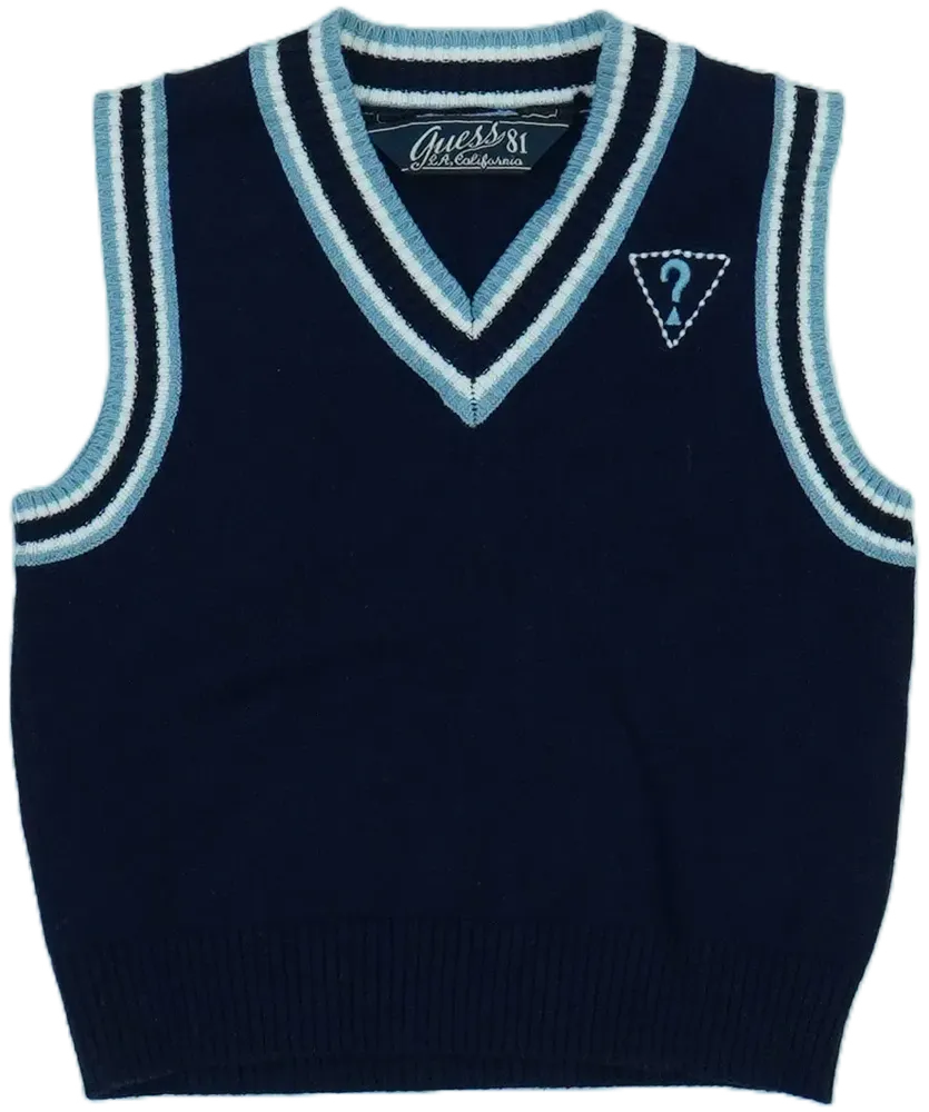 Kék Guess Mellény EU 68 / UK 3-6 hónap / US 3-6 hónap