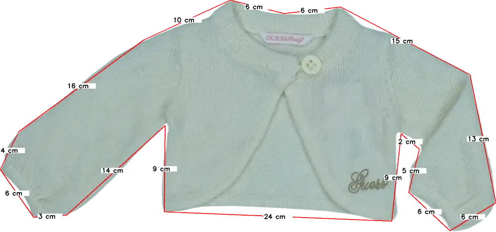 Barna Guess Bolero EU 68 / UK 3-6 hónap / US 3-6 hónap
