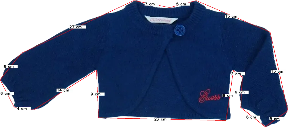 Kék Guess Bolero EU 68 / UK 3-6 hónap / US 3-6 hónap