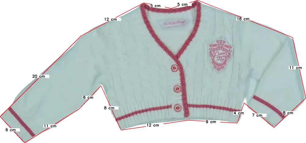 Barna Guess Bolero EU 68 / UK 3-6 hónap / US 3-6 hónap