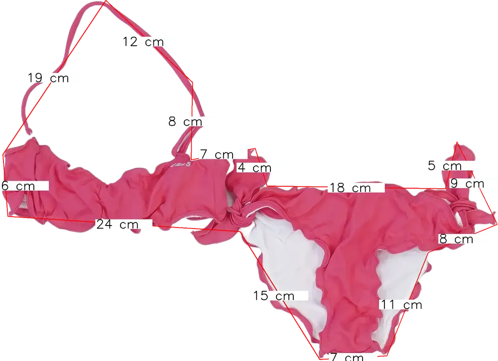 Rózsaszín Guess Bikini EU 128 / UK 8 év / US 8 év/M