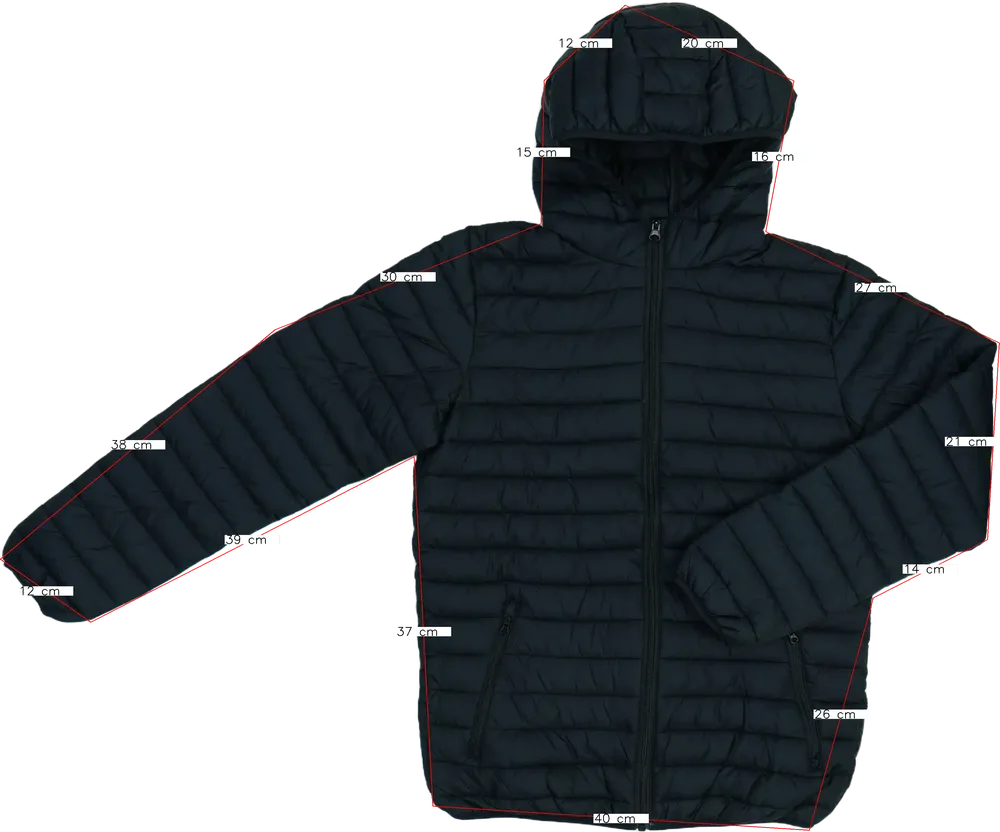 Fekete Guess Átmeneti kabát EU 176 / UK 16 év / US XL