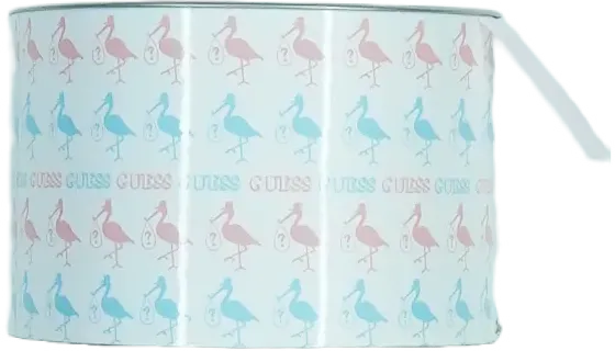 Rózsaszín Guess Hosszú ujjú rugdalózó EU 62 / UK 0-3 hónap / US 0-3 hónap