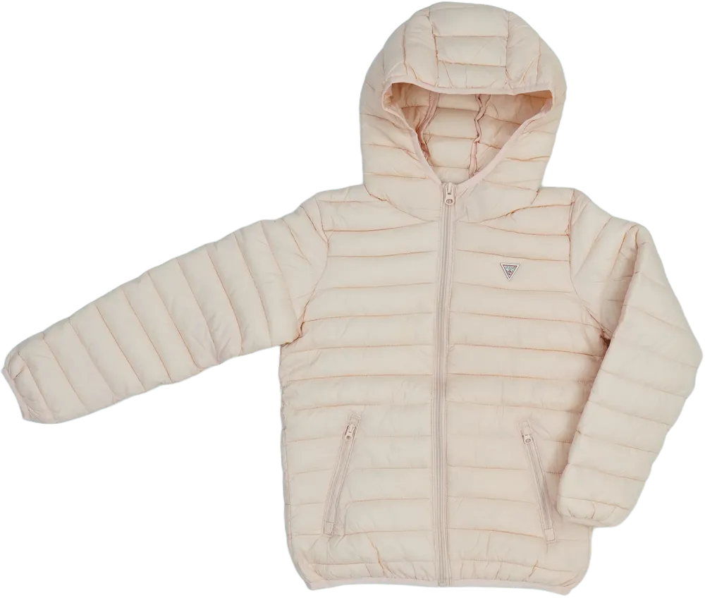 Rózsaszín Guess Átmeneti kabát EU 128 / UK 8 év / US 8 év/M