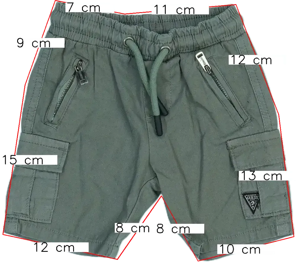 Zöld Guess Rövidnadrág EU 68 / UK 3-6 hónap / US 3-6 hónap