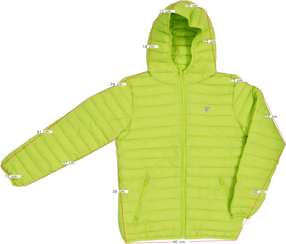 Zöld Guess Átmeneti kabát EU 164 / UK 14 év / US 14 év/XL